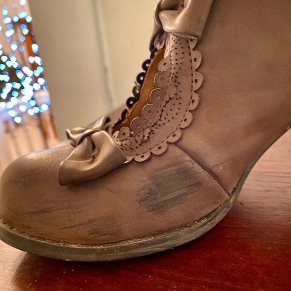 ModCloth 70s style ankle boots size 8 - Picture 10 of 12